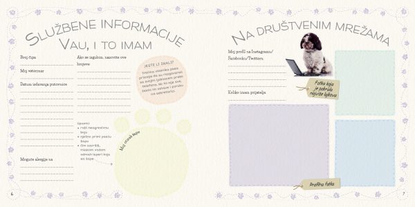 MOJ ČUPAVI PRIJATELJ-KNJIGA USPOMENA-PAS - Slika 3